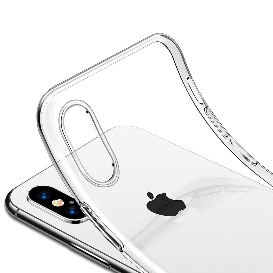 X-Level Flexi Slim Gel Case for Apple iPhone Xs Max - Clear (Gloss Grip)